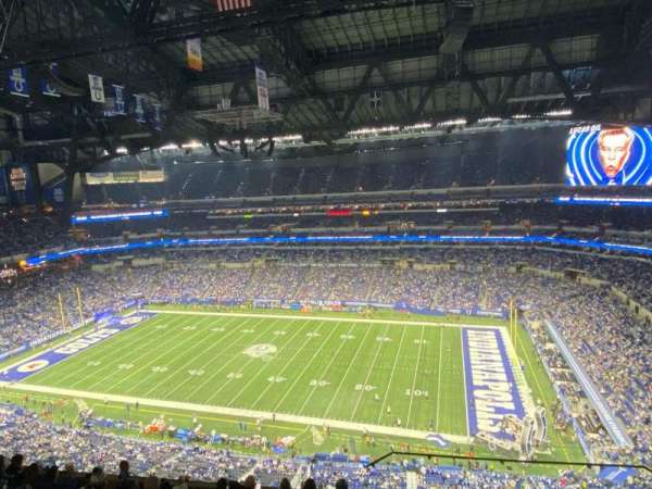 Lucas Oil Stadium, section: 637, row: 9, seat: 5