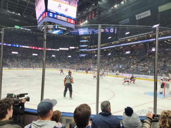 Nationwide Arena, section: 111, row: D, seat: 3