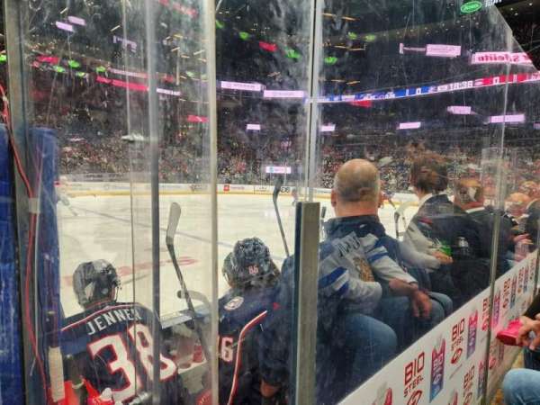 Nationwide Arena, section: 103, row: C, seat: 20