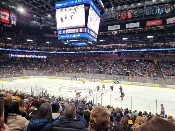 Nationwide Arena, section: 102, row: T, seat: 13