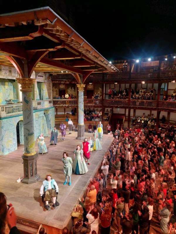 Globe Theatre at Shakespeare's Globe, section: Middle Gallery Bay M, row: C, seat: 47