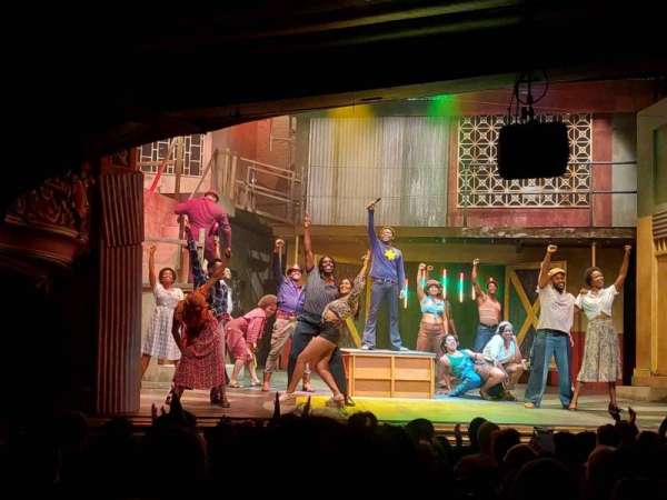 Theatre Royal Stratford East, section: Stalls, row: M, seat: 17