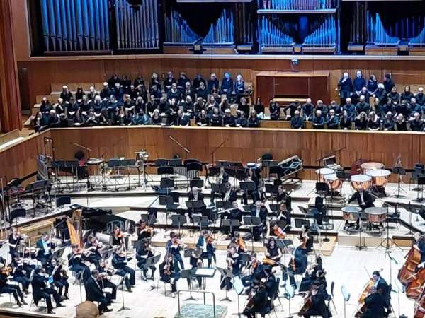 Royal Festival Hall, section: Balcony, row: J, seat: 11