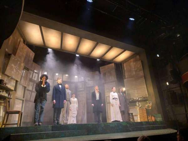 Charing Cross Theatre, section: Stalls, row: D, seat: 12