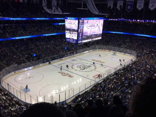 Benchmark International Arena, section: 320, row: F, seat: 14