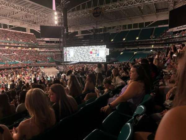 Hard Rock Stadium, section: 121, row: 22, seat: 13