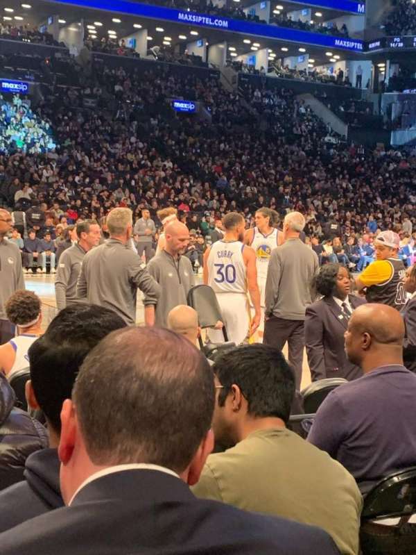 Barclays Center, section: 9, row: 2, seat: 15