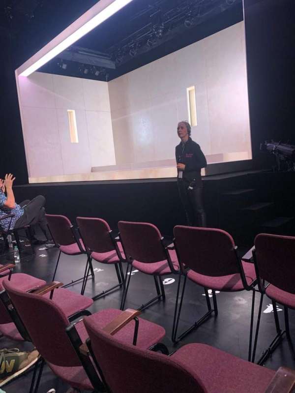 Riverside Studios, section: Stalls, row: B, seat: 2