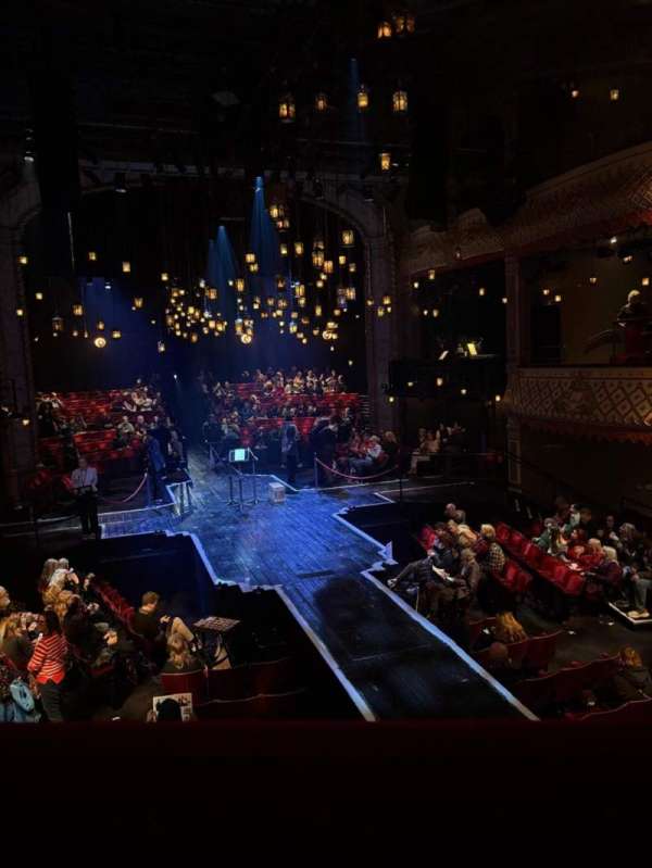The Old Vic, section: Dress Circle, row: A, seat: 12