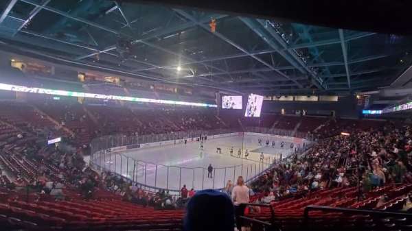 Maverik Center, section: 122, row: 22, seat: 1