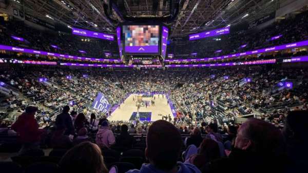 Delta Center, section: 12, row: 12, seat: 11