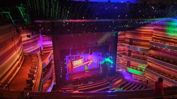 Eccles Theater, section: T3 Left, row: F, seat: 48
