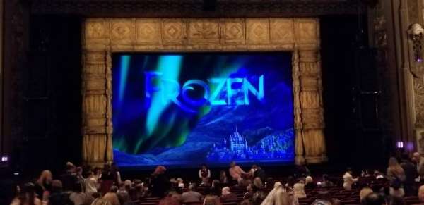Hollywood Pantages Theatre, section: ORCHESTRA C, row: X, seat: 111