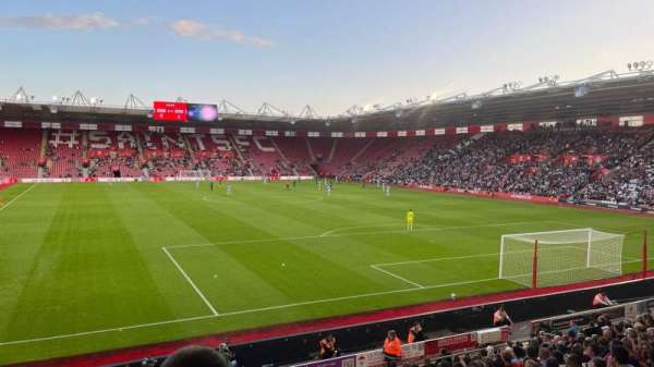 St Mary's Stadium, section: 45, row: S, seat: 1166