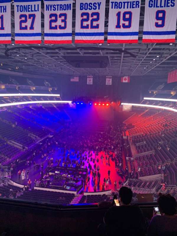 UBS Arena, section: 213, row: 4, seat: 7