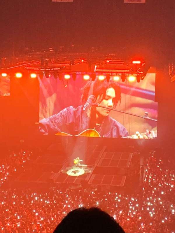 UBS Arena, section: 213, row: 4, seat: 7