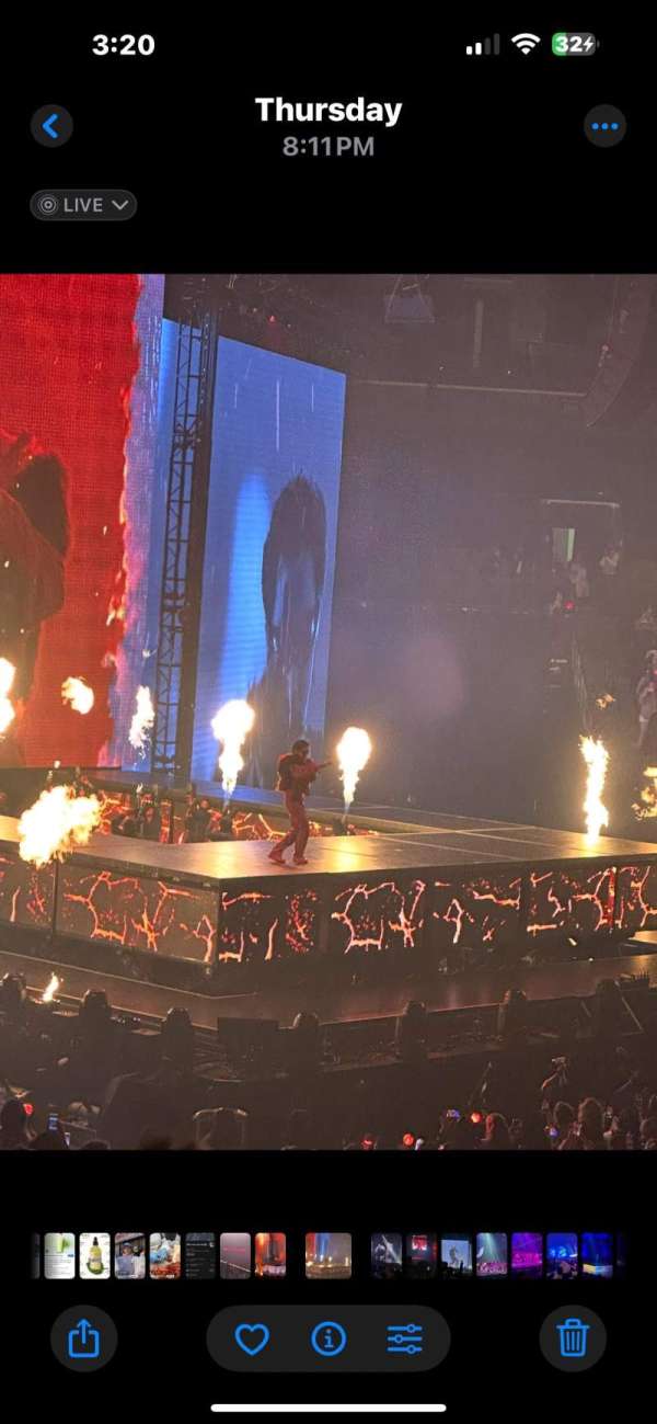 Barclays Center, section: 123, seat: 4