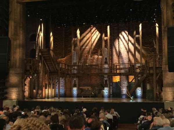 CIBC Theatre, section: Orchestra C, row: V, seat: 119