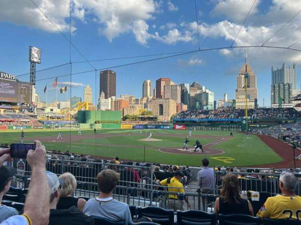 PNC Park, section: 119, row: E, seat: 3