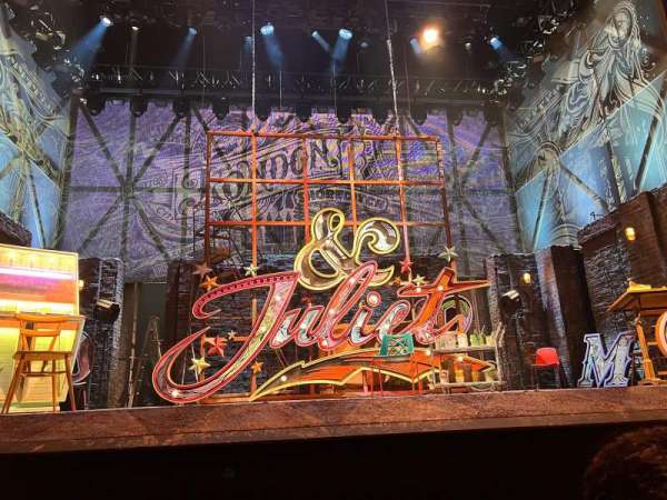 Stephen Sondheim Theatre, section: Orchestra C, row: B, seat: 110