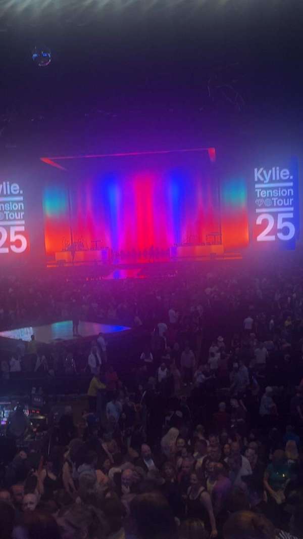 The O2, London, section: 108, row: U