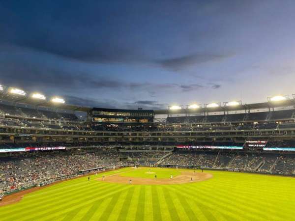 Nationals Park, section: 241, row: J, seat: 1
