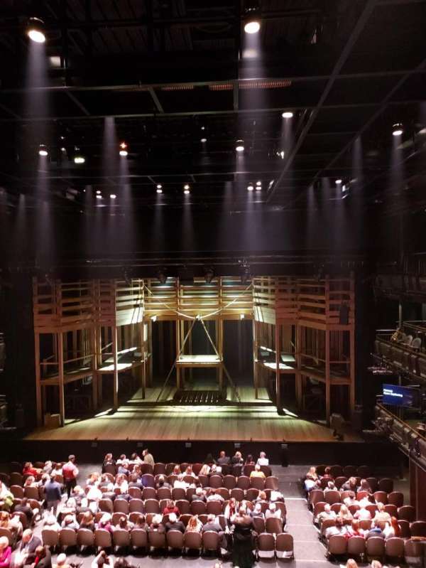The Yard at Chicago Shakespeare, section: Upper Gallery, row: A, seat: 38