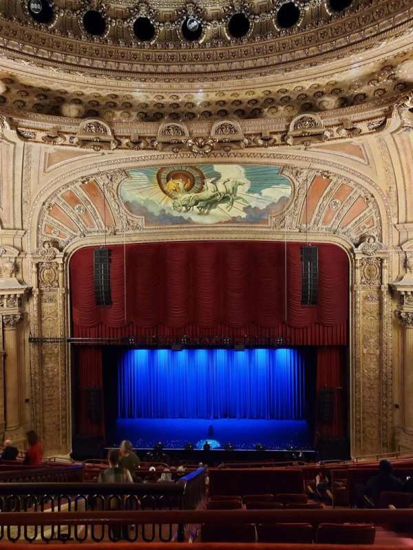 Chicago Theatre, section: Balcony4, row: M, seat: 408