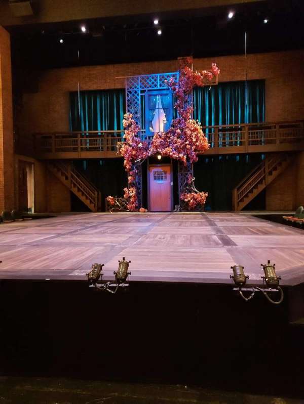 Chicago Shakespeare - Courtyard Theater, section: Main Floor Center, row: A, seat: 8