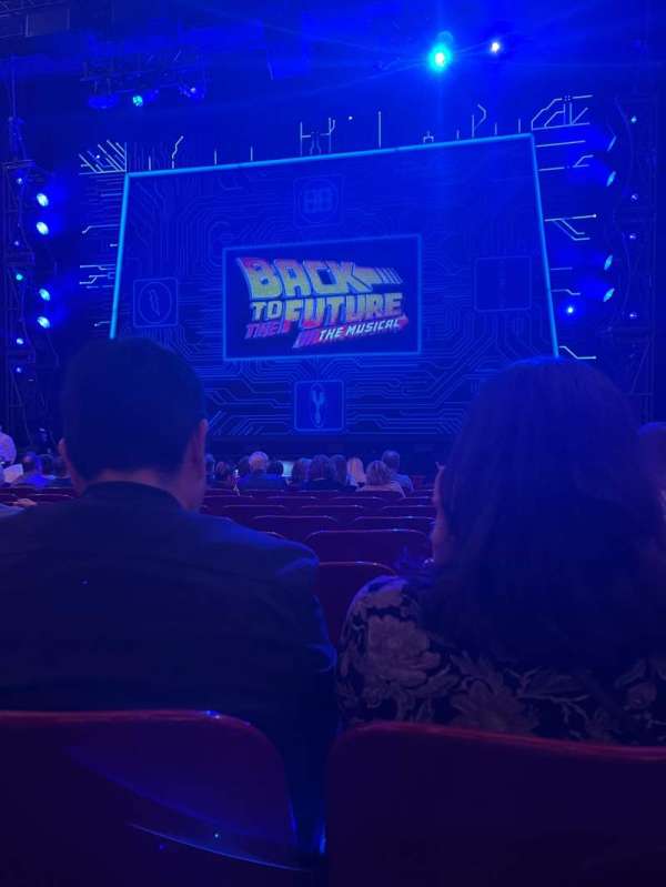 Cadillac Palace Theater, section: Orchestra C, row: K, seat: 116