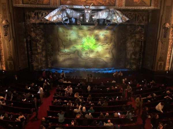Hollywood Pantages Theatre, section: Mezzanine C, row: A, seat: 106