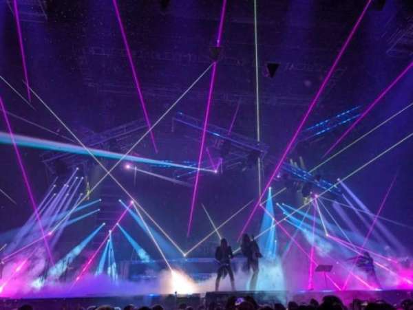 Huntington Center, section: Floor, row: 7, seat: 5-9