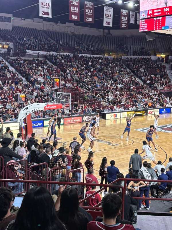 Pan American Center, section: 119, row: 15, seat: 10