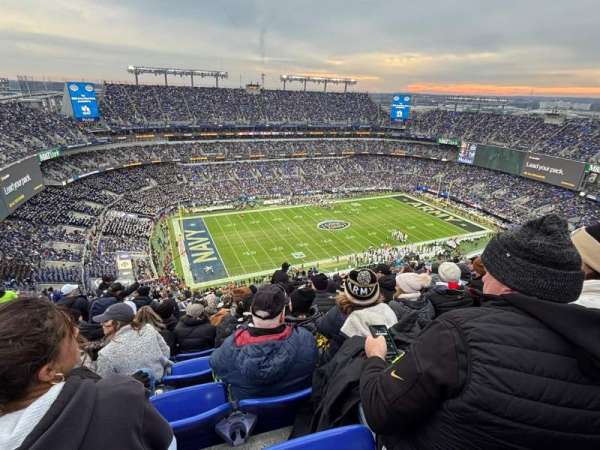 M&T Bank Stadium, section: 530, row: 31, seat: 21