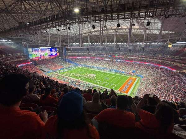 State Farm Stadium, section: 437, row: 23, seat: 11