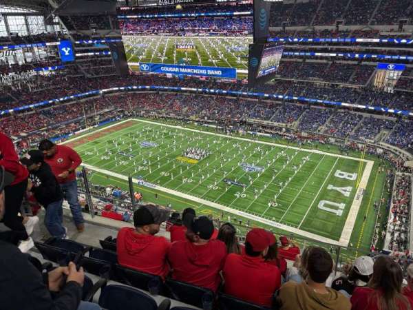 AT&T Stadium, section: 408, row: 13, seat: 12