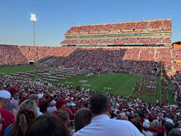 Gaylord Memorial Stadium, section: 1, row: 53, seat: 20