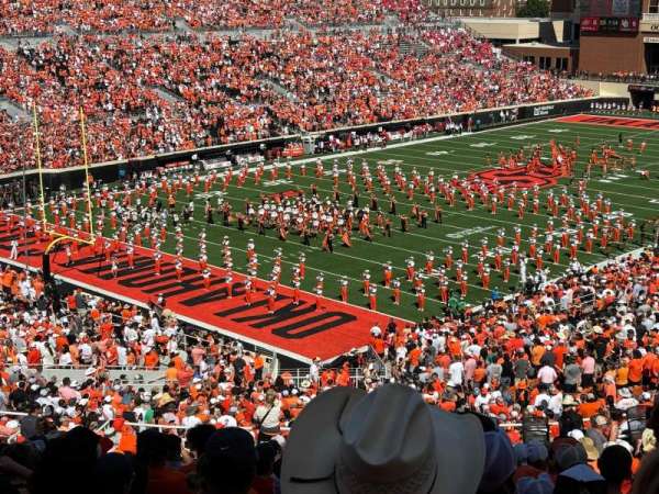 Boone Pickens Stadium, section: 215, row: 24, seat: 8