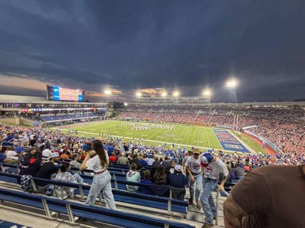 Gerald J. Ford Stadium, section: 222, row: 19, seat: 17