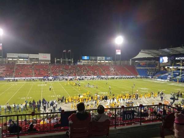Toyota Stadium, section: 104