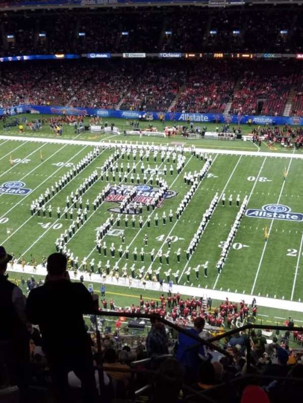 Caesars Superdome, section: 613, row: 15, seat: 10