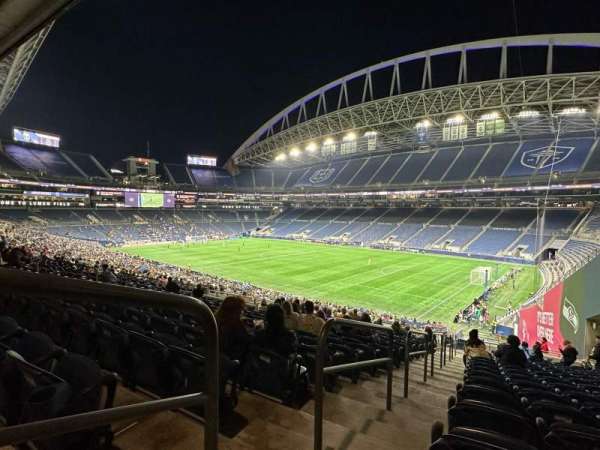 Lumen Field, section: 203, row: S, seat: 8