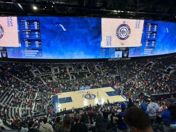 Intuit Dome, section: Terrace 27, row: 10, seat: 2