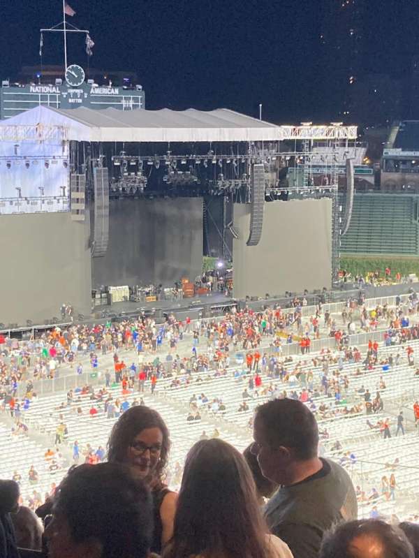 Wrigley Field, section: 410L, row: 2, seat: 7