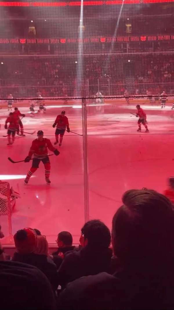 United Center, section: 106, row: 9, seat: 13