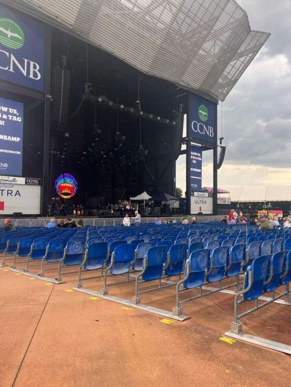 CCNB Amphitheatre, section: 10, row: F, seat: 2
