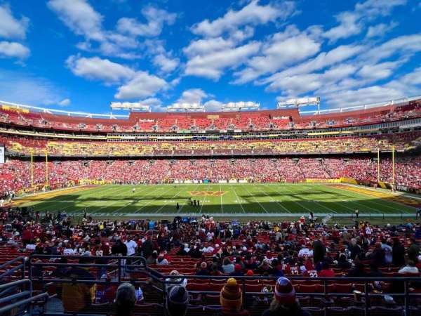 Northwest Stadium, section: 242, row: 5, seat: 16