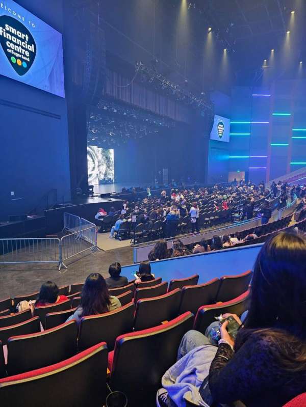 Smart Financial Centre, section: 101, row: T, seat: 6