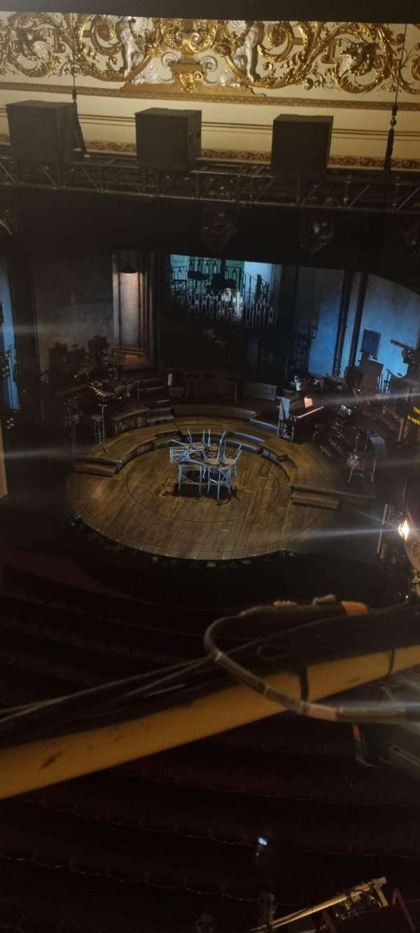 Lyric Theatre, West End, section: Balcony, row: A, seat: 5