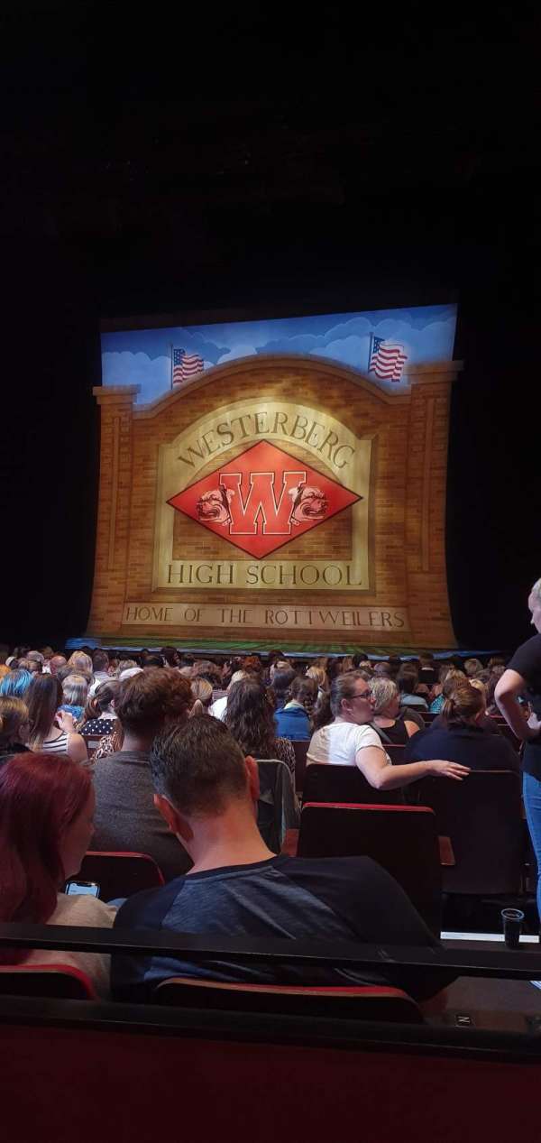 Curve, section: Stalls, row: Q, seat: 4